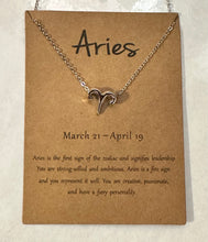 Load image into Gallery viewer, Aries Astrology Necklace
