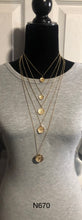 Load image into Gallery viewer, Medallion Marvel - Gold Layered Necklace
