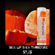 Load image into Gallery viewer, Tangerine 🍊 Lip Butter Lip Balm
