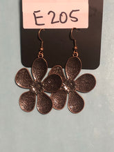Load image into Gallery viewer, Fresh Florals - Copper Earrings
