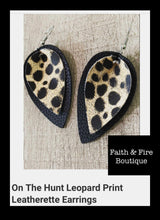 Load image into Gallery viewer, On the Hunt Leopard Earrings
