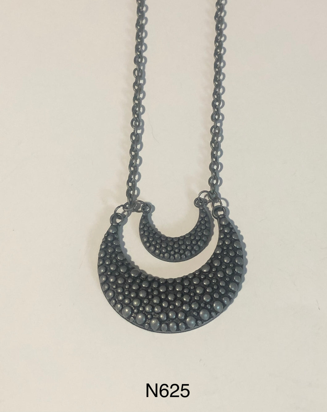 Get Well MOON - Silver Necklace