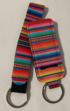 Load image into Gallery viewer, Chapstick holder and keychain- serape
