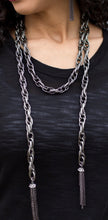 Load image into Gallery viewer, SCARFed for Attention - Black Necklace n74
