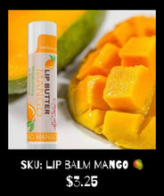 Load image into Gallery viewer, Mango 🥭 Lip Butter Lip Balm
