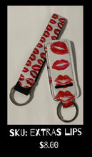 Load image into Gallery viewer, Chapstick holder and keychain- lips
