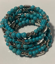 Load image into Gallery viewer, Turquoise Zi The Hilary and Zi bracelet
