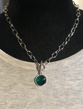 Load image into Gallery viewer, SHE SPARKLES ON - Green Necklace
