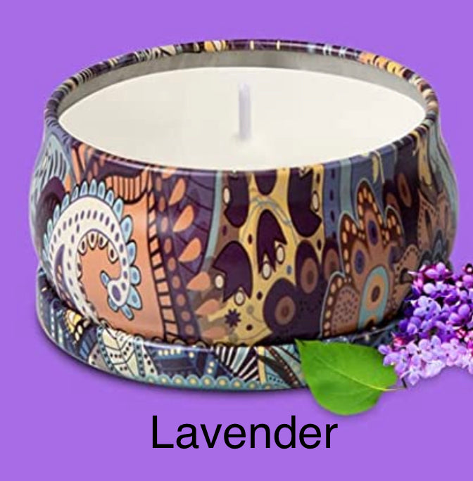 Lavender candle