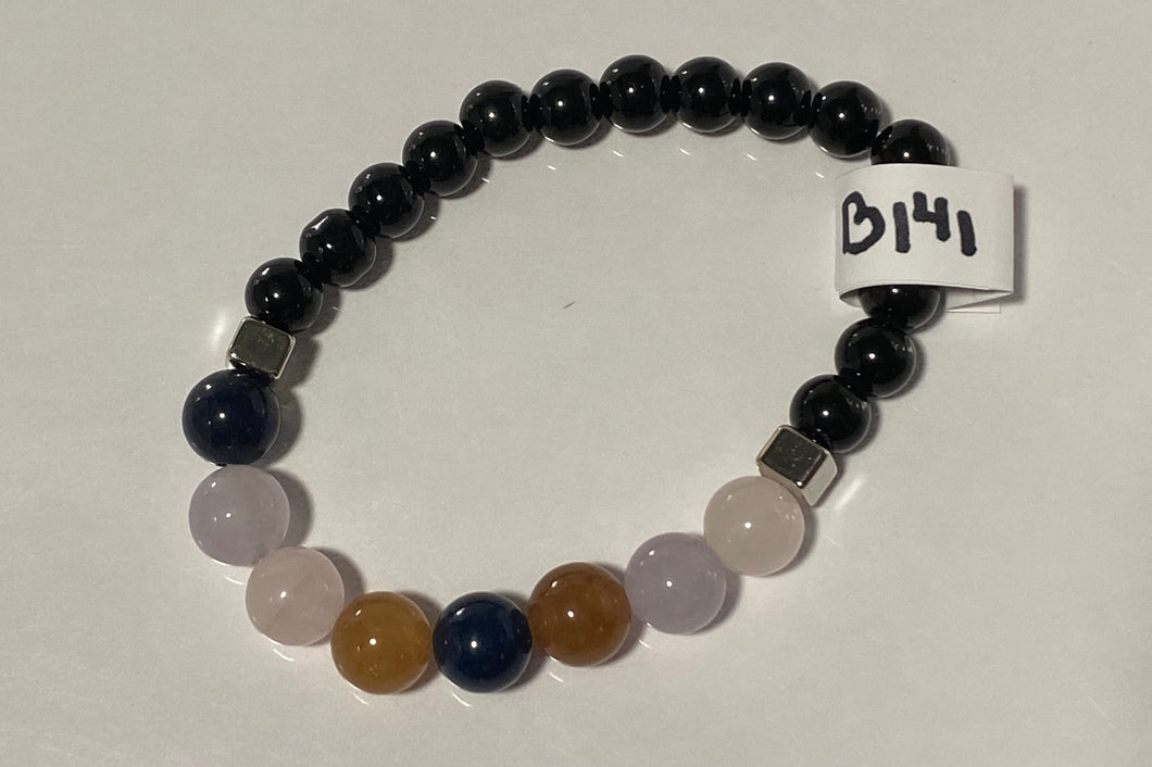 Multi colored bead bracelet