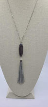 Load image into Gallery viewer, Stay Cool - Silver and Black Necklace
