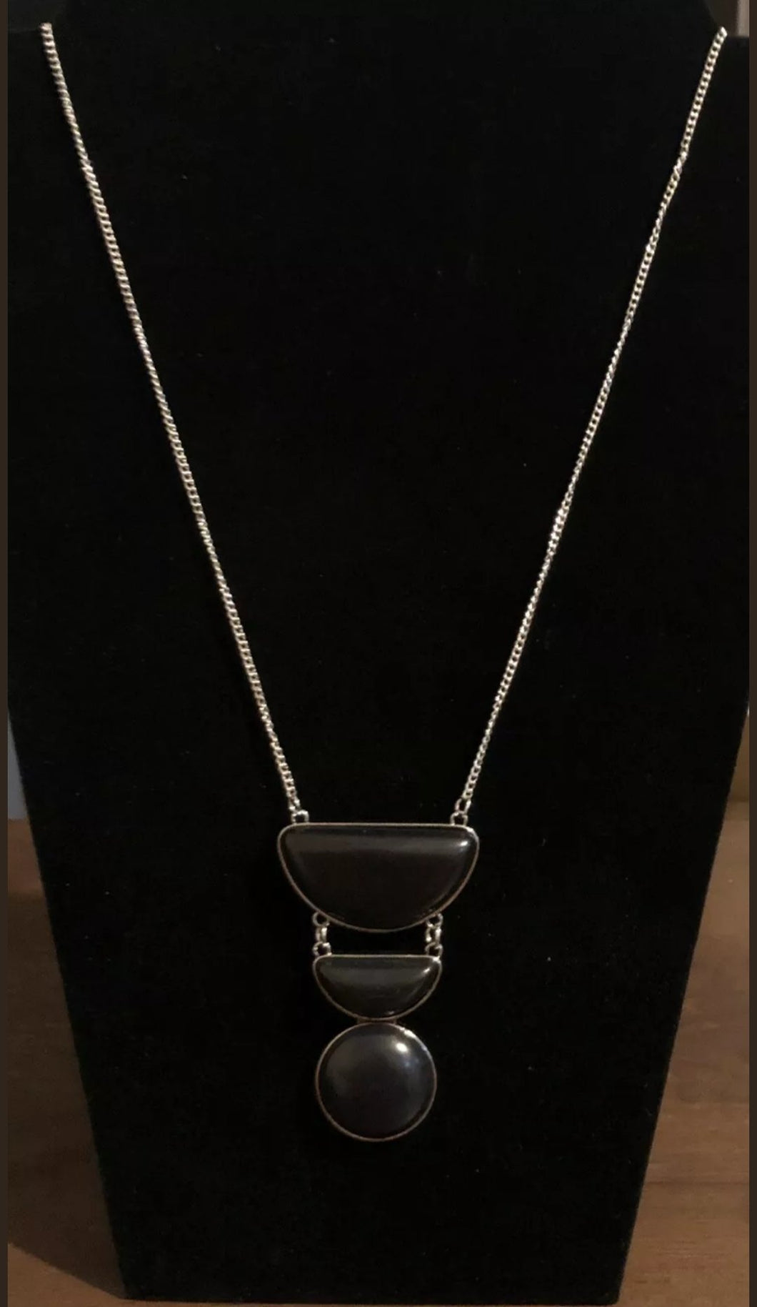 Desert Mason Black Necklace