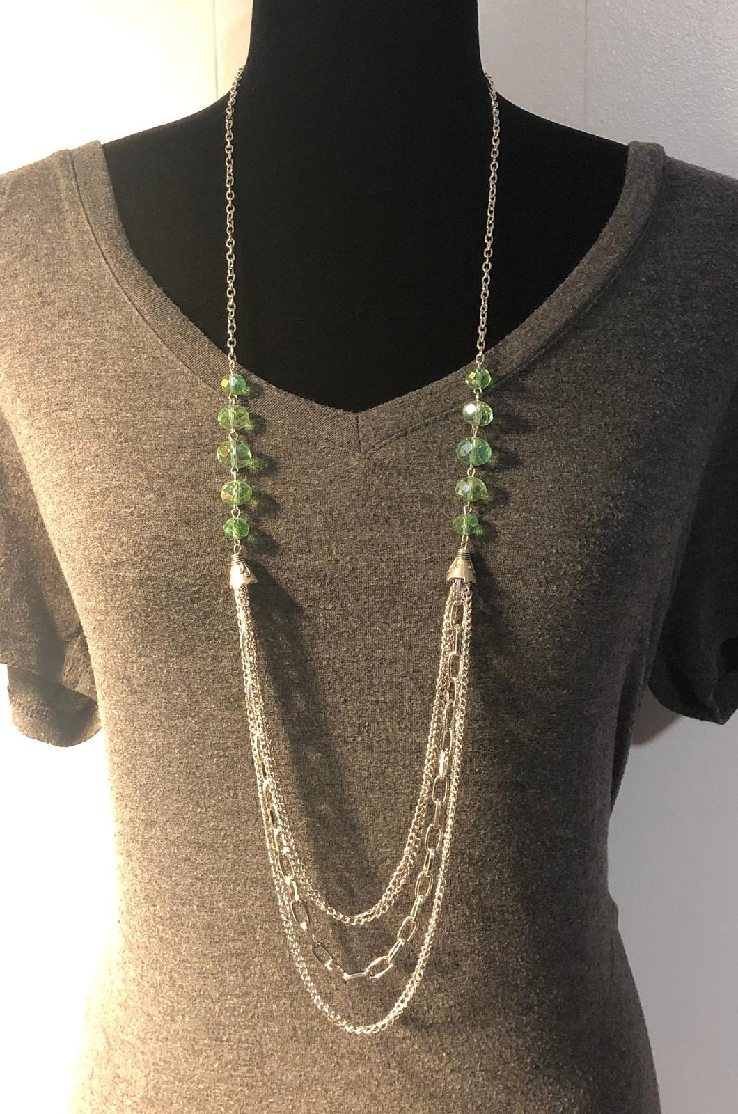 O126 - Green and Silver